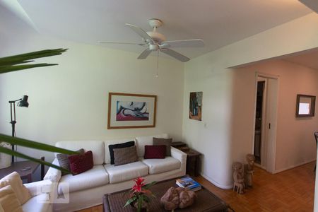 Sala de apartamento à venda com 2 quartos, 95m² em Leblon, Rio de Janeiro