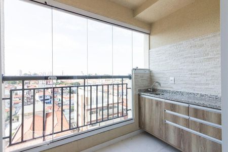 Varanda de apartamento para alugar com 2 quartos, 58m² em Vila Dom Pedro Ii, São Paulo