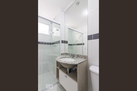 Banheiro de apartamento para alugar com 2 quartos, 58m² em Vila Dom Pedro Ii, São Paulo