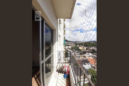 Varanda da Sala de apartamento para alugar com 2 quartos, 80m² em Engenho de Dentro, Rio de Janeiro