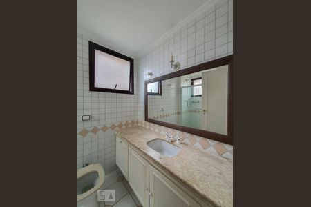 Banheiro da suíte de apartamento à venda com 3 quartos, 90m² em Jardim Vila Mariana, São Paulo