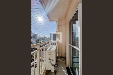 Varanda da Sala de apartamento para alugar com 1 quarto, 32m² em Jardim Brasília (zona Norte), São Paulo