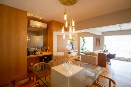 Sala de Jantar de apartamento à venda com 3 quartos, 190m² em Campo Belo, São Paulo