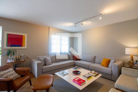 Sala de apartamento à venda com 3 quartos, 190m² em Campo Belo, São Paulo