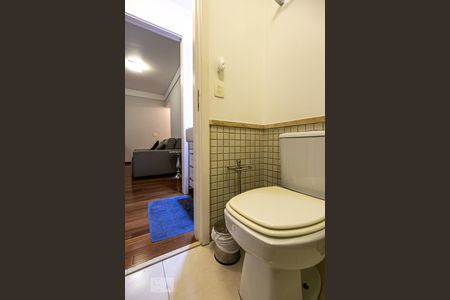 Apartamento para alugar com 48m², 1 quarto e 2 vagasBanheiro da Suíte