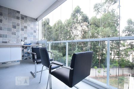 Varanda de apartamento à venda com 1 quarto, 35m² em Real Parque, São Paulo