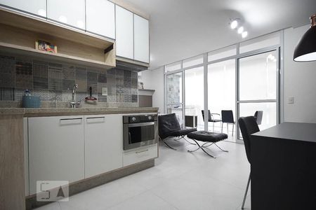 Sala de apartamento à venda com 1 quarto, 35m² em Real Parque, São Paulo