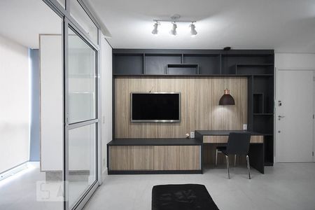 Sala de apartamento à venda com 1 quarto, 35m² em Real Parque, São Paulo