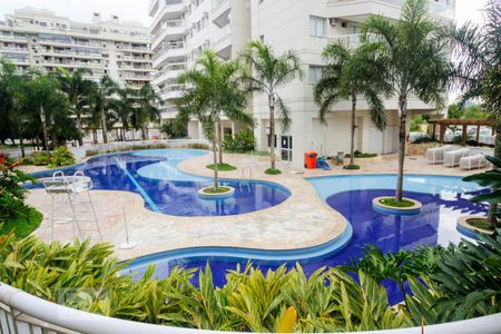 Área comum - Piscina de apartamento para alugar com 2 quartos, 77m² em Recreio dos Bandeirantes, Rio de Janeiro