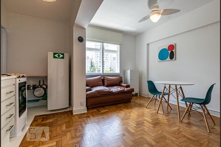 Sala de apartamento à venda com 1 quarto, 45m² em Itaim Bibi, São Paulo