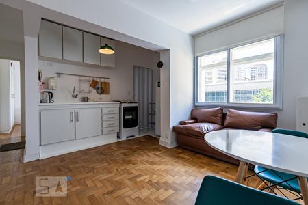 Sala de apartamento à venda com 1 quarto, 45m² em Itaim Bibi, São Paulo