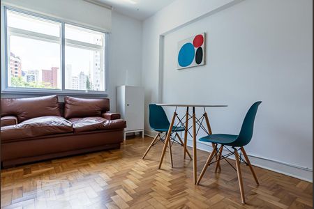 Sala de apartamento à venda com 1 quarto, 45m² em Itaim Bibi, São Paulo