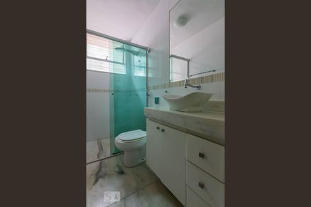 Banheiro Social de apartamento para alugar com 3 quartos, 144m² em Santo Antônio, Belo Horizonte
