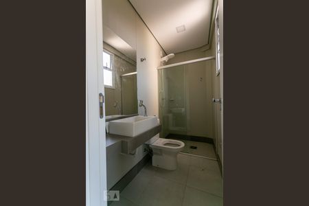 Banheiro de kitnet/studio à venda com 1 quarto, 45m² em União, Belo Horizonte