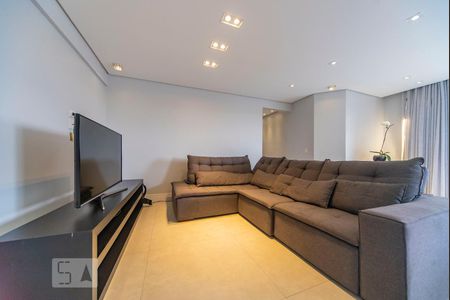 Sala de apartamento para alugar com 3 quartos, 112m² em Campestre, Santo André