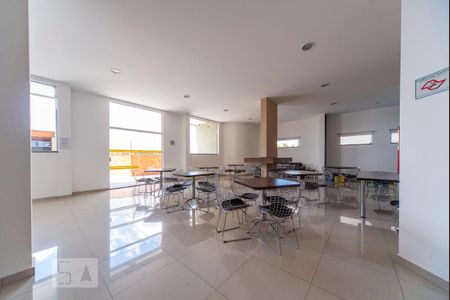 Área comum - Salão de festas de apartamento para alugar com 3 quartos, 112m² em Campestre, Santo André