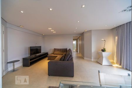 Sala de apartamento para alugar com 3 quartos, 112m² em Campestre, Santo André