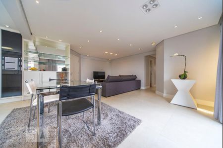 Sala de apartamento para alugar com 3 quartos, 112m² em Campestre, Santo André