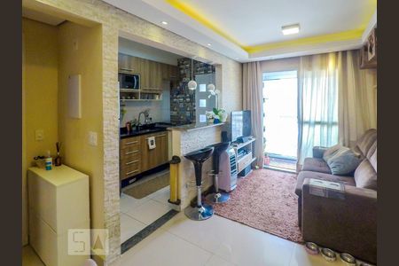 Sala / Cozinha de apartamento à venda com 2 quartos, 45m² em Liberdade, São Paulo