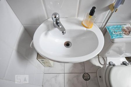 Detalhe do Banheiro Suíte  de apartamento para alugar com 1 quarto, 40m² em Vila Andrade, São Paulo