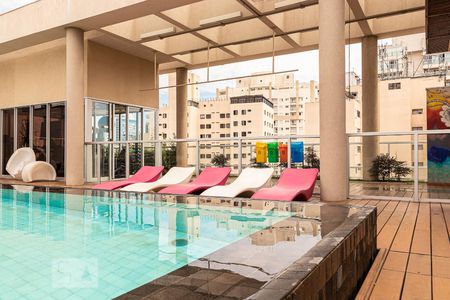 Studio à venda com 22m², 1 quarto e sem vagaPiscina