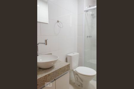 Banheiro da Suíte de apartamento para alugar com 2 quartos, 59m² em Alto da Lapa, São Paulo