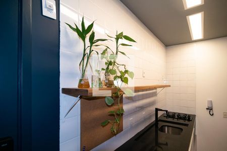 Sala/Cozinha de apartamento à venda com 1 quarto, 45m² em Consolação, São Paulo