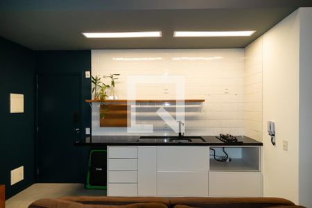 Sala/Cozinha de apartamento à venda com 1 quarto, 45m² em Consolação, São Paulo