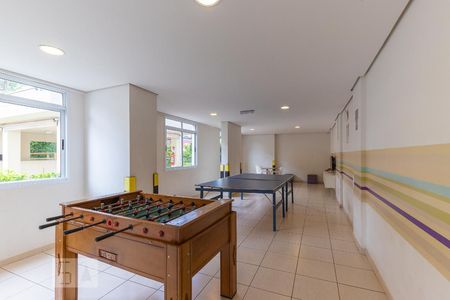 Apartamento para alugar com 49m², 2 quartos e 1 vagaÁrea comum - Sala de jogos