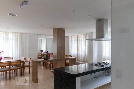 Apartamento para alugar com 49m², 2 quartos e 1 vagaÁrea comum - Salão de festas