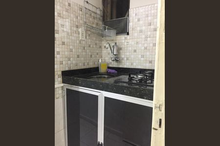 Cozinha de kitnet/studio para alugar com 1 quarto, 30m² em Botafogo, Rio de Janeiro