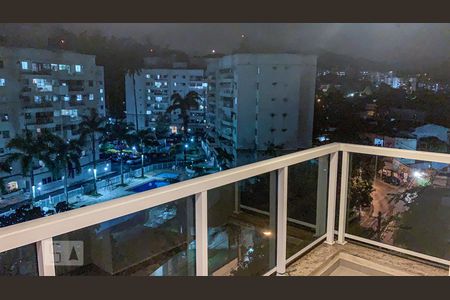 Varanda Sala de apartamento à venda com 2 quartos, 59m² em Pechincha, Rio de Janeiro
