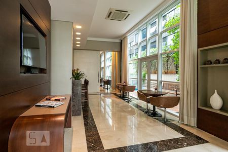 Apartamento à venda com 132m², 1 quarto e 1 vagaHall social