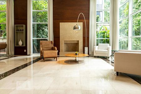 Apartamento à venda com 132m², 1 quarto e 1 vagaHall social