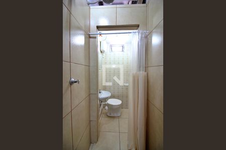 Banheiro Social de kitnet/studio para alugar com 1 quarto, 36m² em Assunção, São Bernardo do Campo