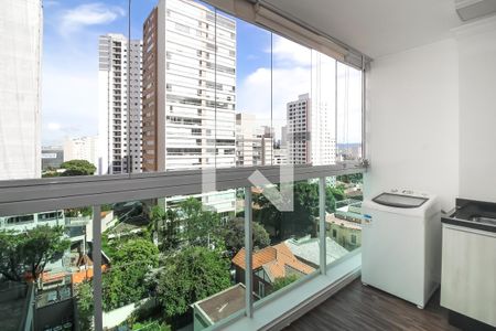 Varanda de apartamento para alugar com 1 quarto, 34m² em Perdizes, São Paulo