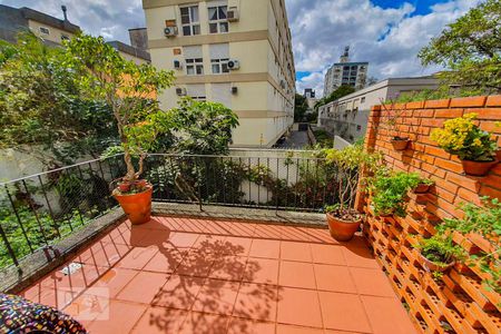 Varanda do Quarto  de apartamento à venda com 1 quarto, 65m² em Rio Branco, Porto Alegre