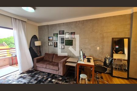 Sala de apartamento para alugar com 1 quarto, 26m² em Anhangabaú, Jundiaí