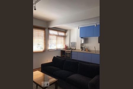 Sala de apartamento para alugar com 1 quarto, 45m² em Pinheiros, São Paulo