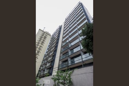 Apartamento para alugar com 34m², 1 quarto e 1 vaga Apartamento para alugar com 34m², 1 quarto e 1 vagaFachada
