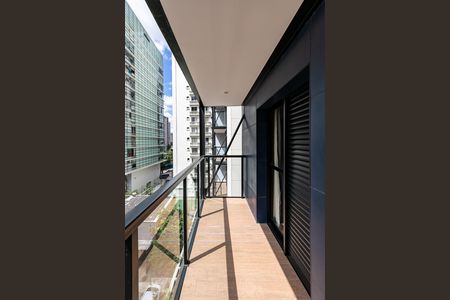 Varanda de kitnet/studio para alugar com 1 quarto, 34m² em Vila Olímpia, São Paulo