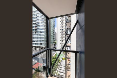 Studio para alugar com 34m², 1 quarto e 1 vagaVaranda
