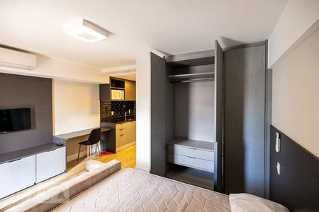 Studio para alugar com 34m², 1 quarto e 1 vagaQuarto