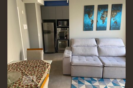 Sala de apartamento para alugar com 2 quartos, 60m² em Continental, Osasco