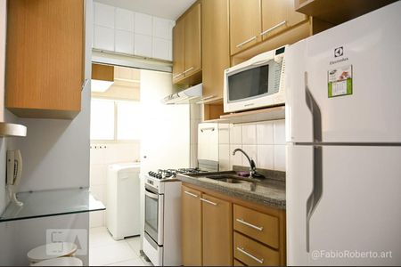 Cozinha de apartamento à venda com 2 quartos, 50m² em Jardim Ampliação, São Paulo