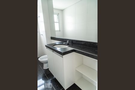 banheiro social  de apartamento para alugar com 3 quartos, 73m² em Alto Barroca, Belo Horizonte