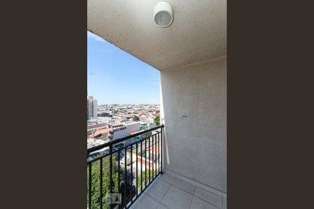 Varanda da Sala de apartamento para alugar com 2 quartos, 49m² em Vila Antonieta, São Paulo