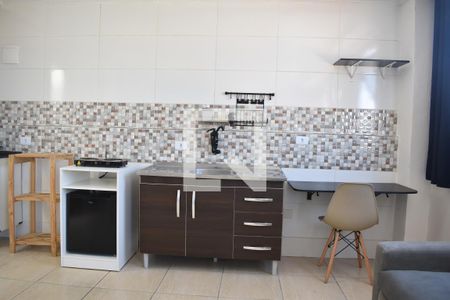 Studio para alugar com 30m², 1 quarto e sem vagaCozinha