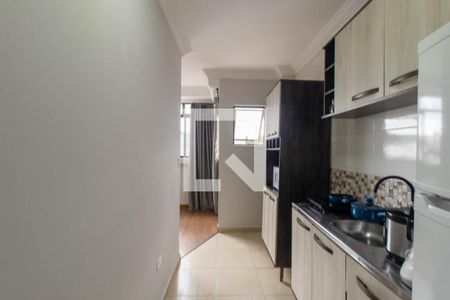 Cozinha e Área de Serviço de casa para alugar com 1 quarto, 42m² em Fazendinha, Curitiba