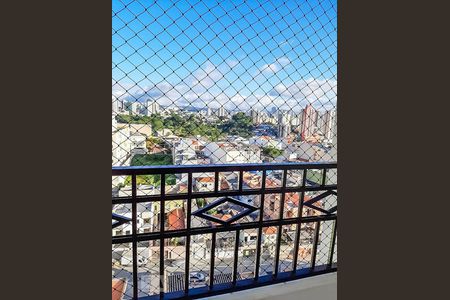 Varanda da Sala de apartamento para alugar com 2 quartos, 60m² em Vila Valparaíso, Santo André